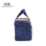 Zipper Fashion Eco Canvas Insulated Lunch Cooler Bags
