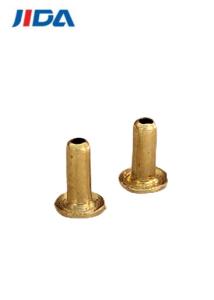China H62 Crimped Tubular Hollow Brass Blind Pop Rivets Customized factory