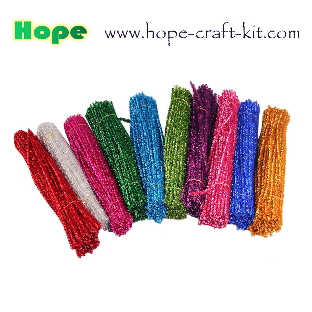 6mm, 7mm, 8mm, 9mm Pipe Cleaners, Chenille Stems for hobbies & kids DIY hand-crafted material