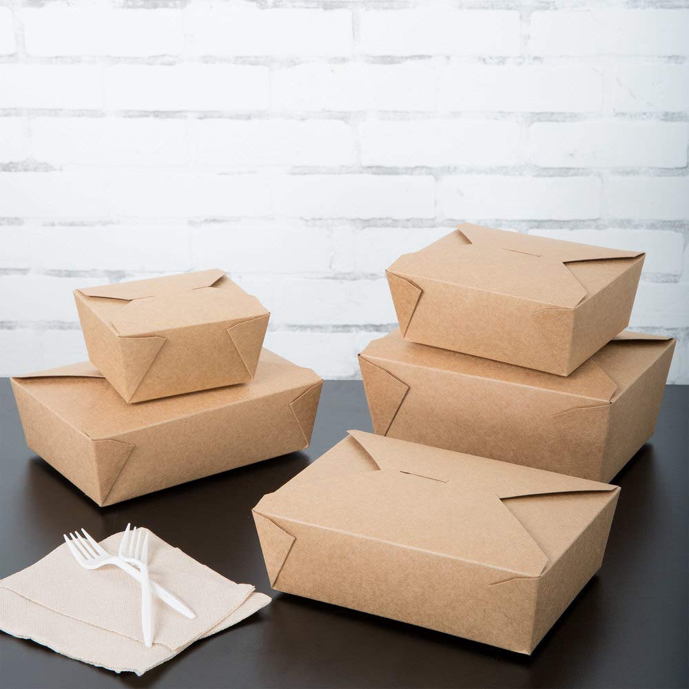 Convenient Custom Disposable Salad Hamburg Lunch Food Packaging Box for Take Out