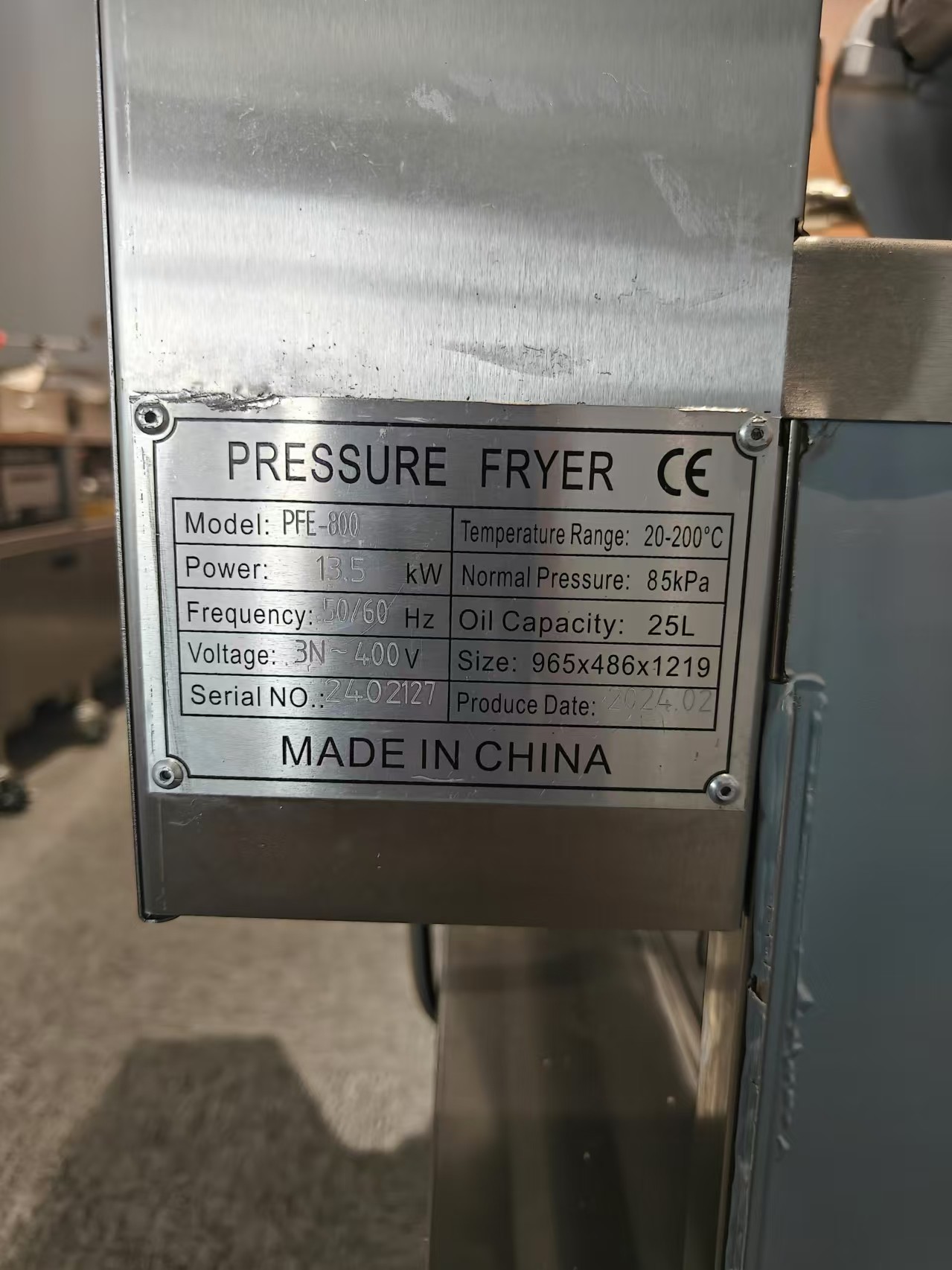 Electric Digital Panel With Auto Oil Filter System Chicken Pressure Fryer