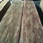 Dramatic-looking African Etimoe Wood Veneer for Furniture Door Panel from