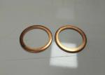 Custom Precise Metal Stamping Washer Parts Brass Sheet Material High Speed