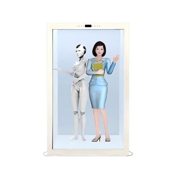 Wholesale 3D Holographic Capsule Transparent Screen Display Cabinet, Supporting