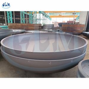 China Semi Elliptical Tank Head 2800mm Diameter 42mm Thickness factory