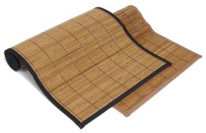 China Roman Style Bamboo Schach Mat , Printed Bamboo Blinds Easily Transportation factory