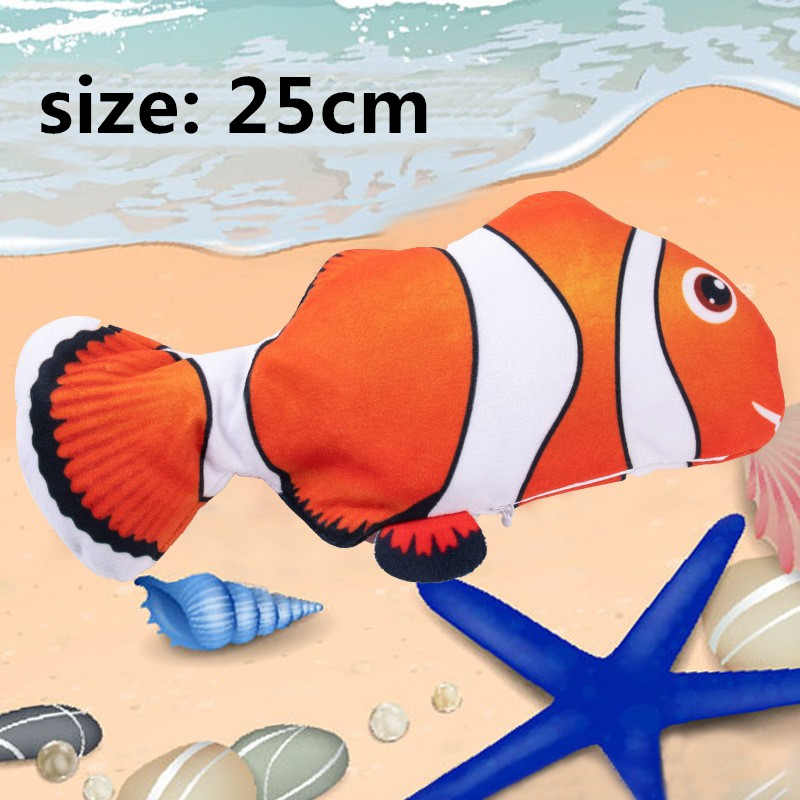 Cat Toy Simulation Fish Cat Toy Electric Cat Toy Fish Self Hi USB Charging Cat Products