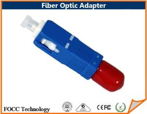 China Hybrid Tipe Fiber Optic SC Male to ST Female Hybrid Adapter, 9/125μm Singlemode factory