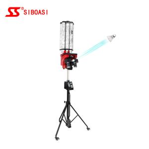 China Smart Shuttlecock Badminton Shooting Machine With Internal Battery For Feeding Training factory