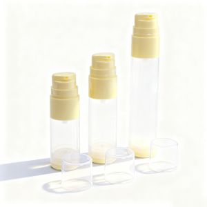 China Luxury Empty Refillable Airless Bottle in PP Material in 15ml 30ml 50ml Sizes on sale