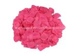 Romantic Love Artificial Satin Rose Petals For Decoration OEM ODM