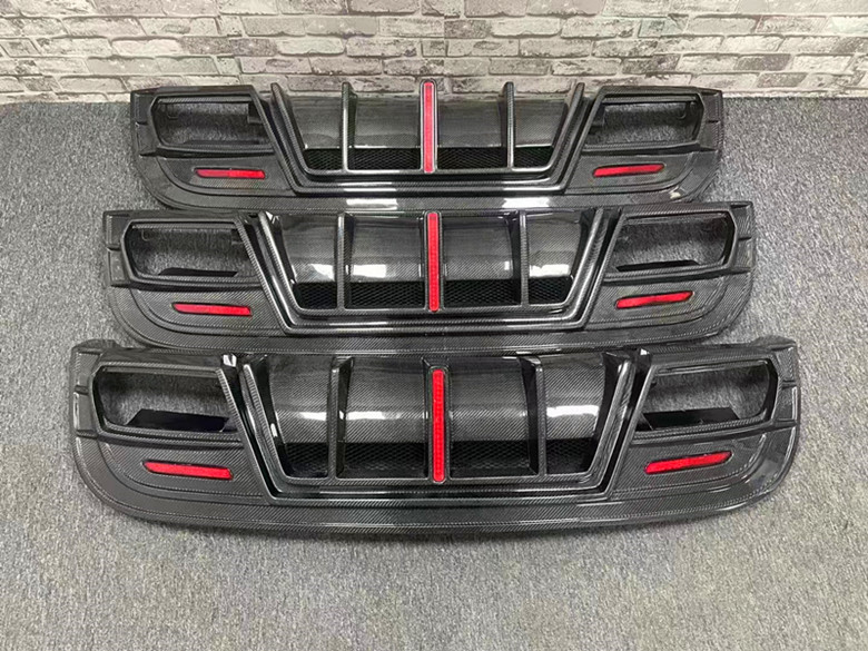 Hot Sale Gla45 Gla260 X156 Carbon Fiber Body Kit Gla45 Carbon Fiber Rear Diffuser 2014-2019