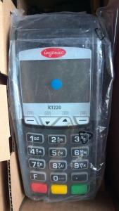 China Ingenico iCT220 Dual Com Terminal - Features Smart Card Reader factory