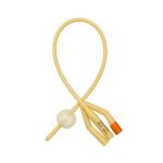 3 Way Latex Foley Catheter 5ml-30ml Balloon Medical Urinary Tube