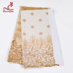 dress wedding Colorful Garment Embroidered Bridal Fabric Polyester Mesh
