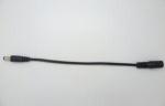 5.5*2.1*10mm male plug and 5.5*2.5*10mm female plug extension cord