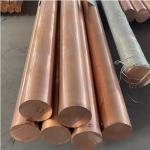 JIS H3250 Solid Copper Rod 20mm-500mm Dia High Intensity for HVAC / Plumbing