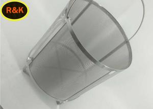 China Expanded Stainless Steel Filter Mesh , Wire Gauze Filters For Beer Treatment Equipment factory