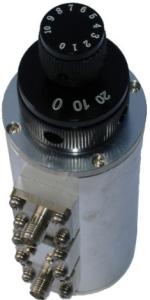 China 2w 50ohm DC-3Ghz 38x120mm Variable Attenuators Connector SMAK-K factory