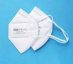 China Ffp2 Standard Anti Pollution Face Mask Kn95 Dust Mask Non Woven Fabric factory