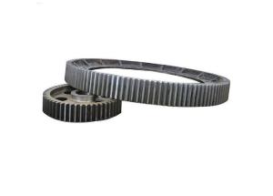 China Large Casting Ball Mill Gear Ring Wear Resistant Stainless Steel factory