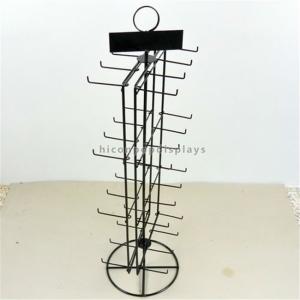 China Double Sided Countertop Spinner Display Rack for Hanging Items Merchandising factory