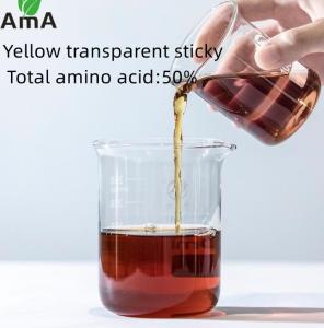 China Ph5-7 Amino Acid Liquid Fertilizer 50% Organic Nitrogen Soybean Meal Plant factory