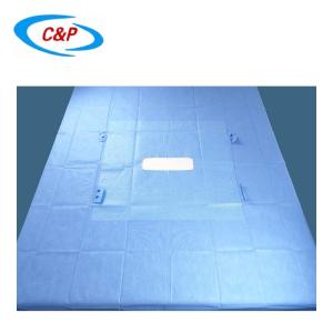 China Sterile SMS Transverse Laparotomy Drape Surgical Sheets Anti Static factory
