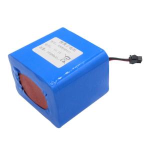 China 12 Volt 18650 NMC 10400mAh Lithium Ion Battery Pack factory