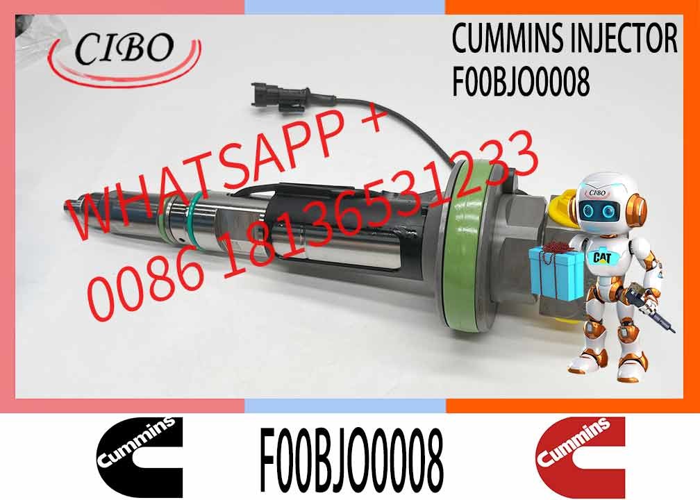 Fuel Injector Assembly F00BJO0008 F00BJ00009 Y431K05429 Y431KO5205 Y431K05420 Y431KO5417 For Qsk19 Engine