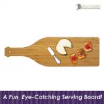Custom Shaped Bamboo Chopping Block High Strength For Home / Restaurant