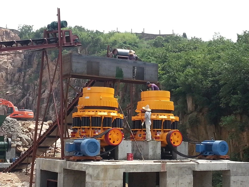 35-460 Mm Hard Stone Crusher Machine Mobile Cone Crusher