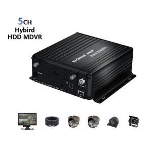 China 4 Channel 720P HDD Storage Vehicle Mobile DVR With G-Sensor And GPS on sale
