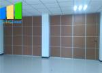 Wooden Panel Material Operable Acoustic Folding Partition Walls For Office
