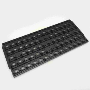 14*5 Pes Black Matrix Tray JEDEC For Electronic Modules