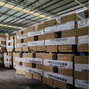 Medium Density Rock Wool Board 1200x600mm With Temperature Resistance -268℃ ~