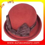 6811147 Sun Accessory customized winner fashion 100% Australia wool felt hats,