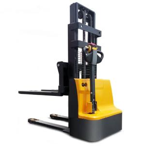 China 2.2kw Straddle Pallet Stacker Steel Structure Electric Lift Pallet Stacker factory