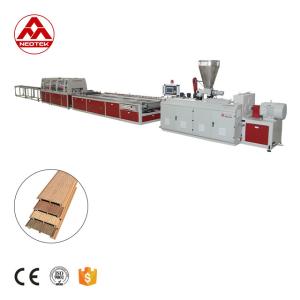 China 34.7 rpm Screw Speed rpm WPC Wall Panel Extrusion Line for Customizable Products factory