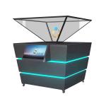Interactive Hologram Product Display 360 3D Hologram Screen Box For Retail