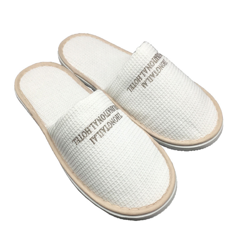 Travel Disposable Slippers Hotel Slippers Logo Customized Home Supplies
