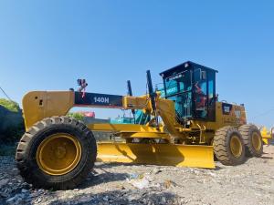 China Heavy Equipment Used Caterpillar Cat 140H Motor Grader Second Hand With Ripper For Sale factory