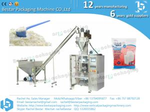 China Automatic powder packing machine flour packaging machine with auger filler and screw feeder factory