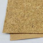 0.8mm Durable Nature Cork Fabric/Leather for Wall Decoration, Phone Cover and