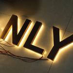 2700K Soft Warm White Color Temperature Acrylic Backlit Sign