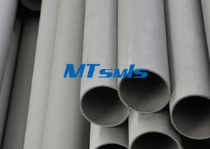 China ASTM A790 / ASME SA790 Duplex Steel Pipe For Heat Coils , 6000mm Stainless Seamless Pipe factory