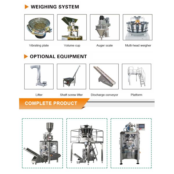 Small Sachets Pouch Filling Vertical VFFS Packing Machine Juice Coffee Milk Powder