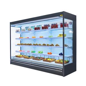 Energy Saving Glass Door Multideck Open Chiller For Supermarket Projects