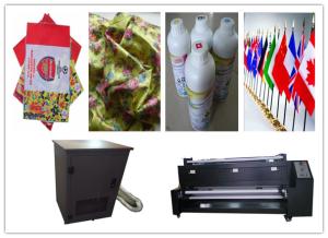 China 1.8m Digital Dye Sublimation Machine To Fix The Color Of Fabric factory