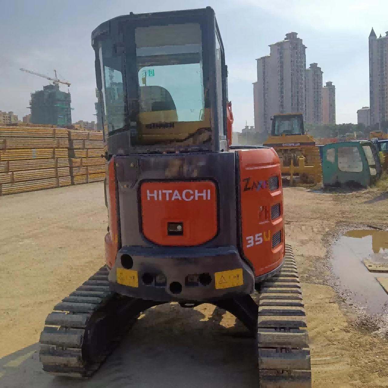 Secondhand Excavator Original Hitachi ZX35 used Hydraulic 3.5ton Crawler Digger